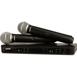 SHURE BLX288E/SM58 H8E Zestaw bezprzewodowy podwójny SM58